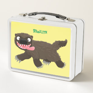 Lunch Box Drôle animal avide de carcajou