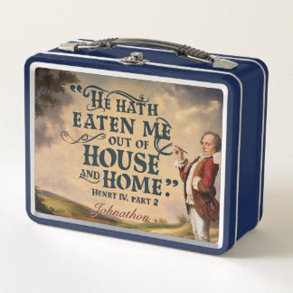 Lunch Box Drôle Classic Retro "mangé hors de la maison" Cita