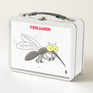 Lunch Box Drôle dessin d'insecte moustique