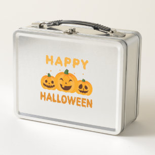 Lunch Box Drôle Halloween Happy Citrouilles d'Halloween