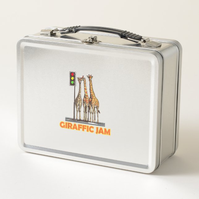 Lunch Box Drôle Jam de la Giraffe de Pun (Devant)