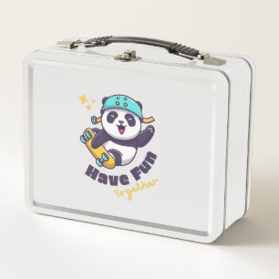 Lunch Box Drôle Panda Cute Pour Animaux Amateurs
