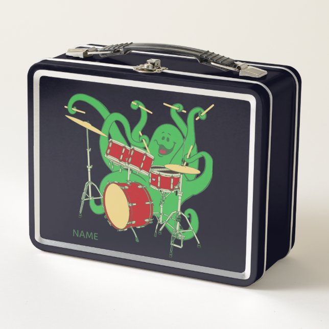 Lunch Box Drummer de Rocktopus (Devant)