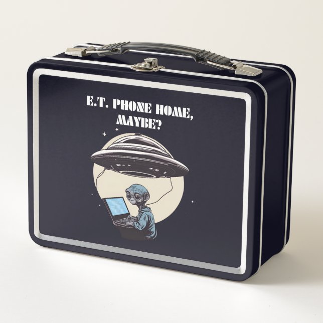 Lunch Box E.T. téléphone à la maison, peut-être ? (Devant)
