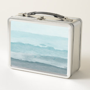 Lunch Box Eau bleu mer Abstraite
