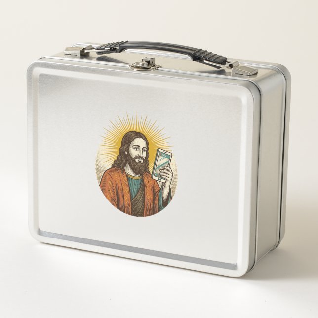 Lunch Box Échec vidéo accidentel de Jésus au lieu d'un appar (Devant)