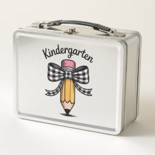 Lunch Box École maternelle à crayon coquette Professeur d'éc