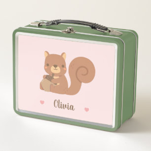 Lunch Box Écureuil Mignon Avec Écrouelles Personnalisées pou