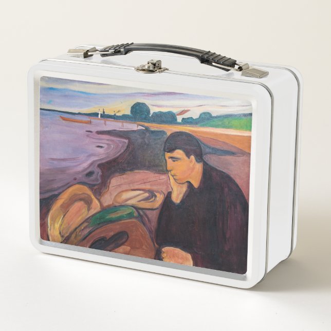 Lunch Box Edvard Munch - Melancholy 1894 (Devant)