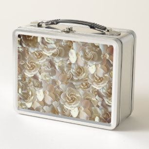 Lunch Box Élégant Rose floral Motif pétal