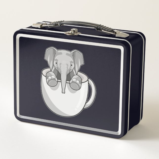 Lunch Box Elephant with Cup (Devant)