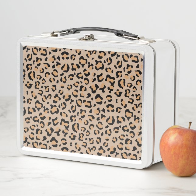 Lunch Box Empreinte de léopard, Spots de léopard, Leopard Br (En situation)