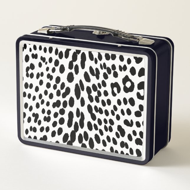 Lunch Box Énergie Léopard Sauvage – Mode audacieuse à imprim (Dos)