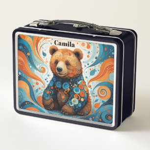 Lunch Box Enfant à l'ours mignon
