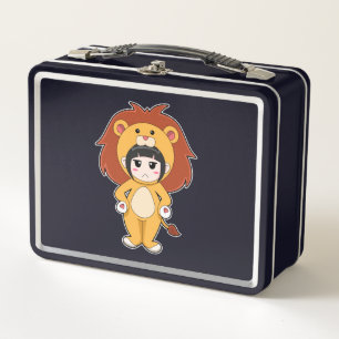 Lunch Box Enfant avec costume de lion
