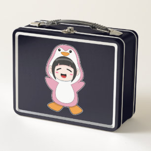 Lunch Box Enfant avec costume de pingouin