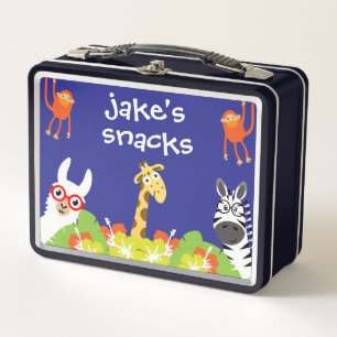 Lunch Box Enfants Safari Alimentation préscolaire