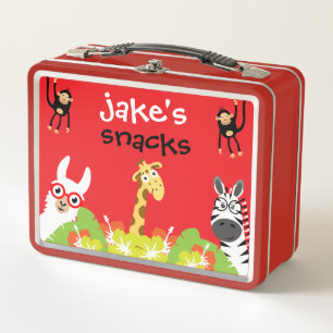 Lunch Box Enfants Safari Alimentation préscolaire