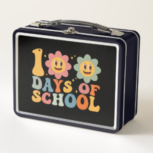 Lunch Box Enseignant Enfants Retro Super 100 Jours 0f École