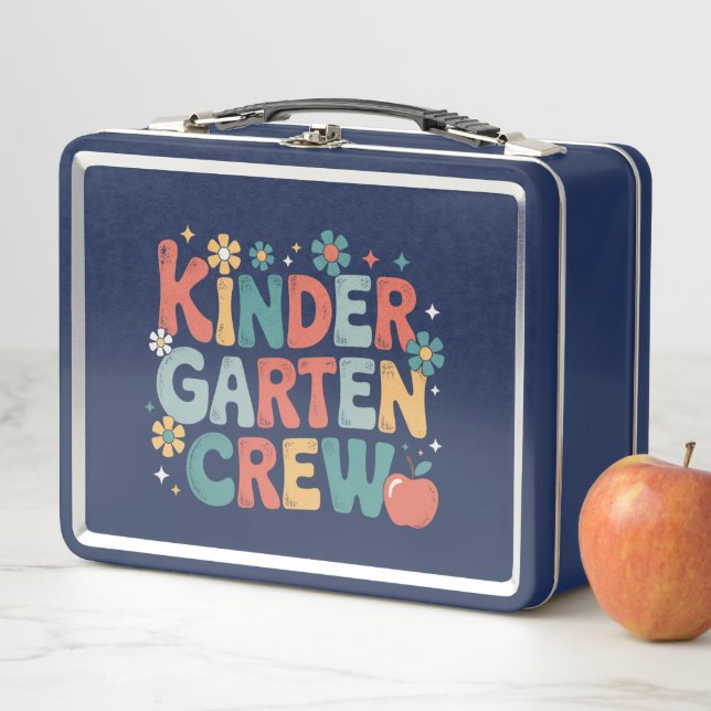 Lunch Box Enseignant Équipe de maternelle retour à l'école (En situation)