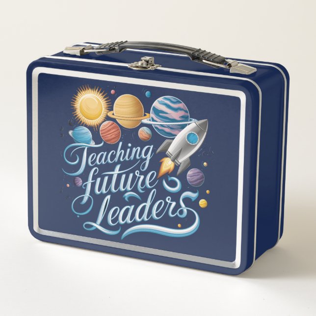 Lunch Box Enseigner aux futurs leaders enseignant de la plan (Devant)