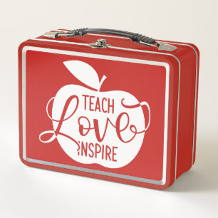 Lunch Box Enseignez l'amour inspirent