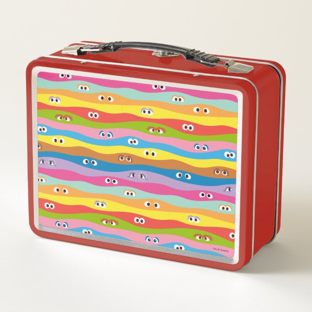 Lunch Box Ensemble Motif des yeux (Dos)