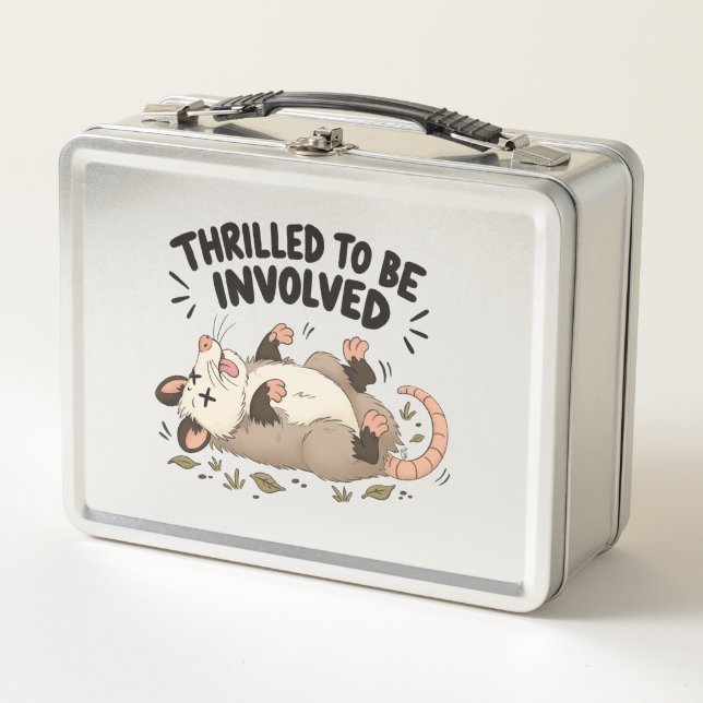 Lunch Box Enthousiaste d'être impliqué (Devant)