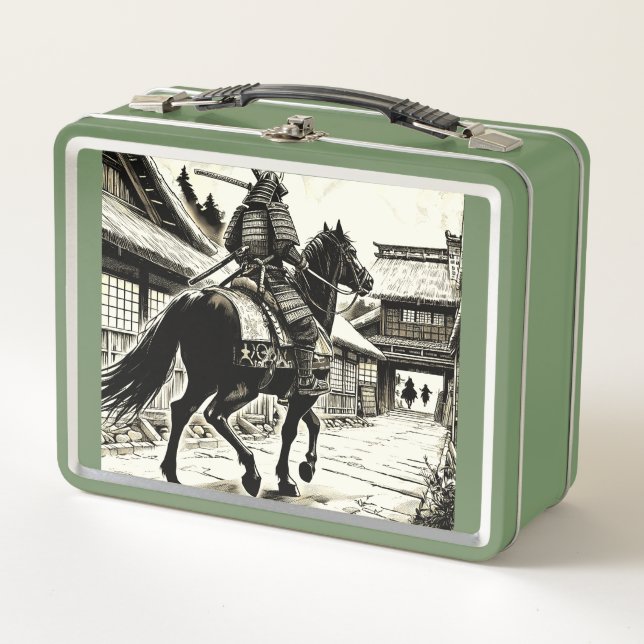 Lunch Box Epic Samurai Rider Manga Art Imprimer (Devant)