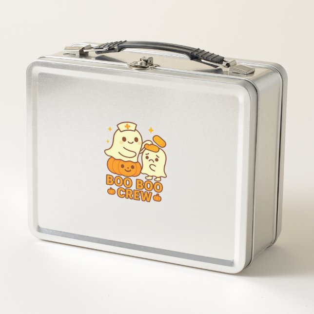Lunch Box Équipage Boo Boo Infirmière Drôle Halloween Fantôm (Devant)