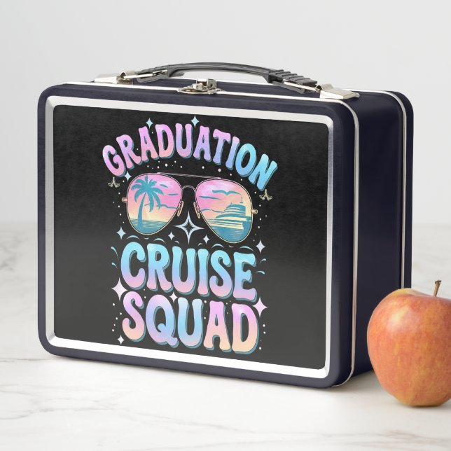 Lunch Box Équipage de croisière de remise de diplôme navire  (En situation)