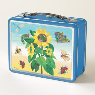 Lunch Box Eric Carle Scène de fleurs du jardin
