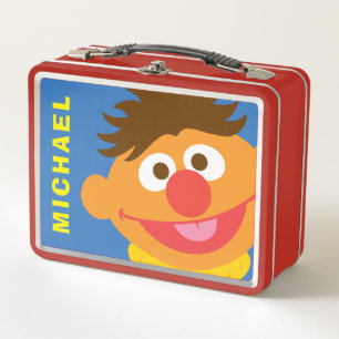 Lunch Box Ernie Face   Ajoutez votre nom
