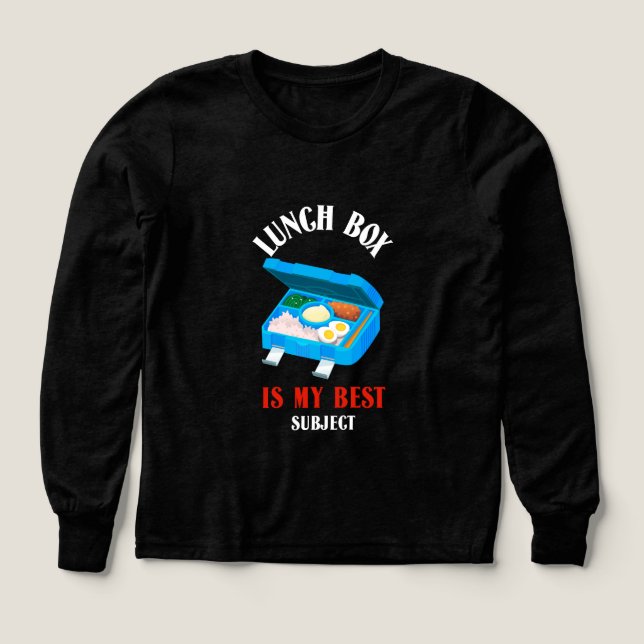 Lunch Box Est Mon Meilleur Déjeuner-Pause À L'Écol (Motif recto)