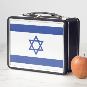 Lunch Box Etat d'Israël Drapeau, Étoile de David Juifs