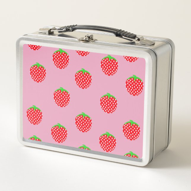Lunch Box Été Merveilleux aux Fruits Rouges (Devant)
