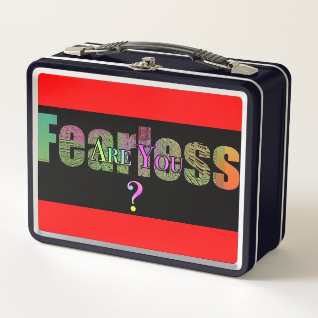 Lunch Box Êtes-vous sans peur ? (Devant)