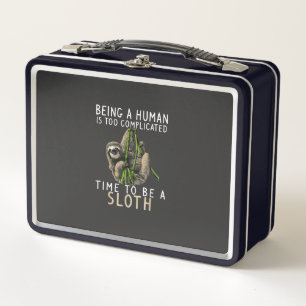 Lunch Box Être un humain est trop compliqué pour être une ma