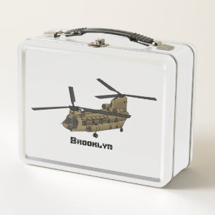 Lunch Box Exemple d'hélicoptère militaire Chinook