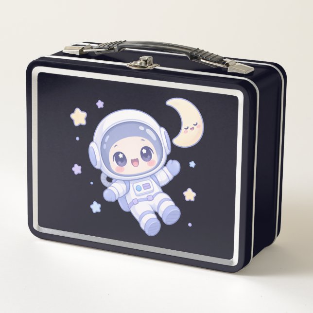 Lunch Box Explorateur de l'espace miniature (Devant)