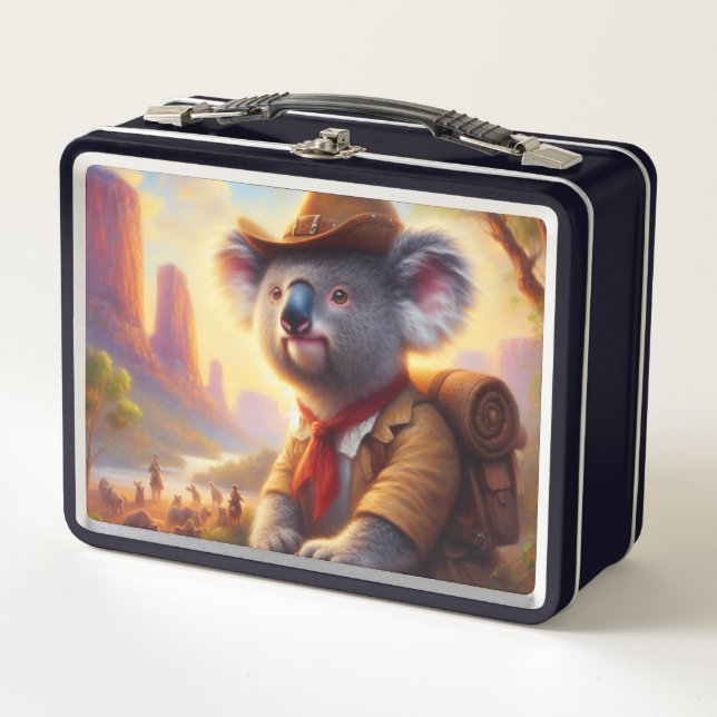 Lunch Box Explorateur Koala (Devant)