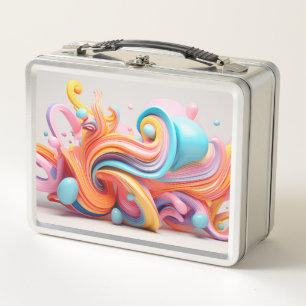Lunch Box Explosion de formes pastel