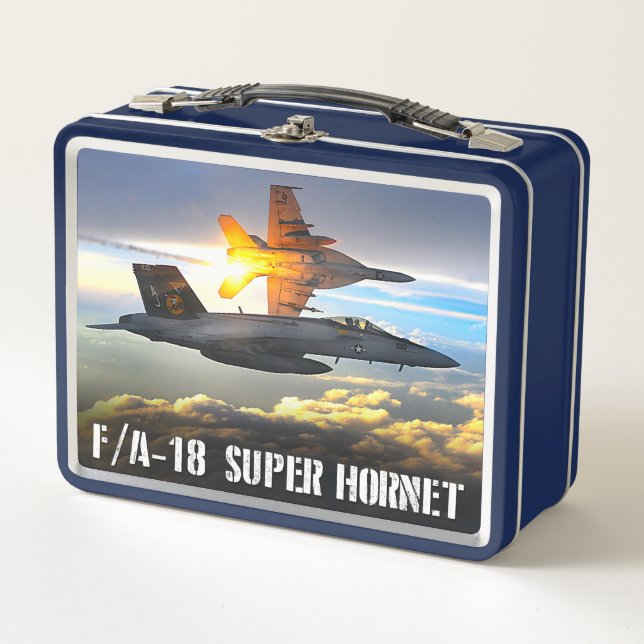 LUNCH BOX F/A-18 SUPER HORNET (Devant)