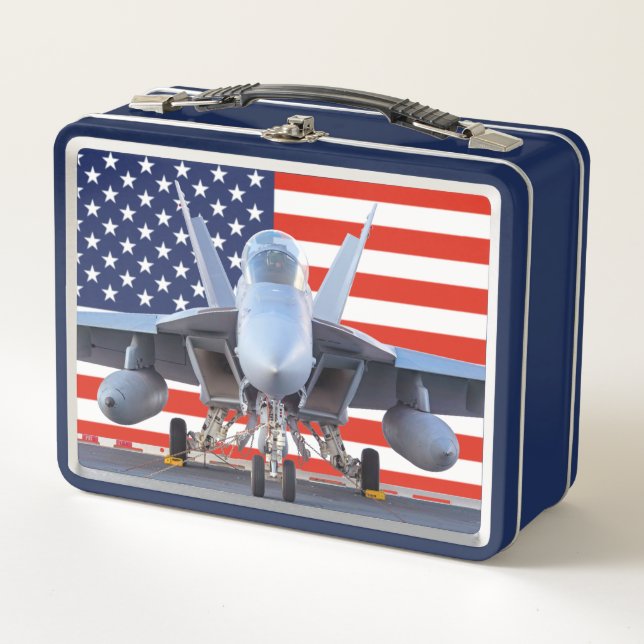 LUNCH BOX F/A-18 SUPER HORNET (Devant)