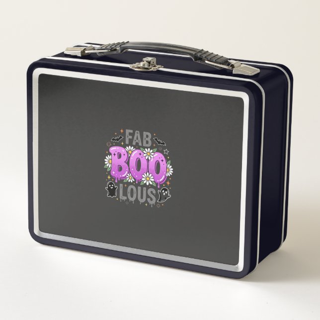 Lunch Box Fab Boo Lous modèle de fantôme d'Halloween_1 (Devant)