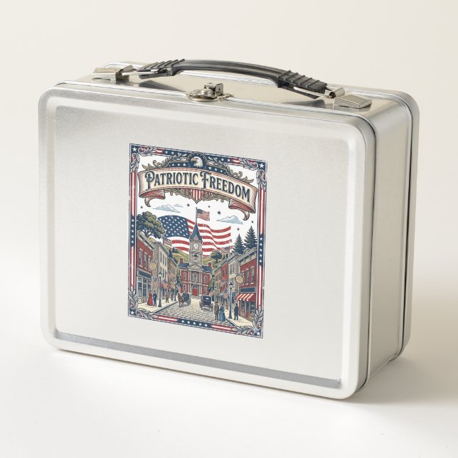 Lunch Box Fabricant de Savon Patriotique (Devant)