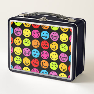 Lunch Box Faces colorées amusantes