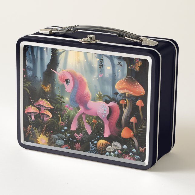 Lunch Box Fairytale Nostalgia Unicorn (Devant)