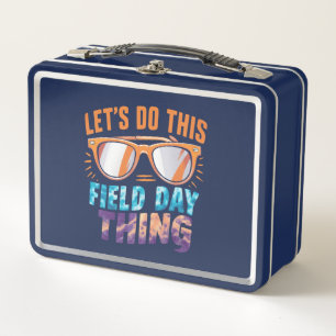 Lunch Box Faisons cette journée de terrain avec des lunettes