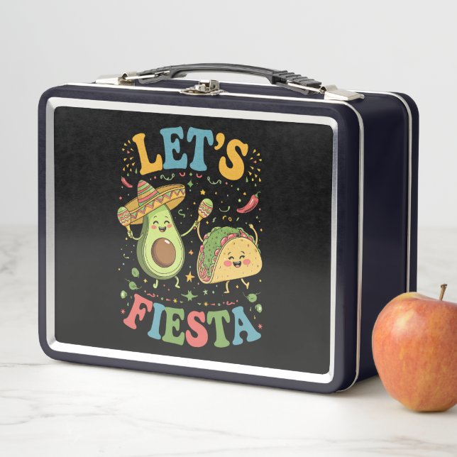 Lunch Box Faisons La Fête Avocat Et Tacos Cinco De Mayo (En situation)